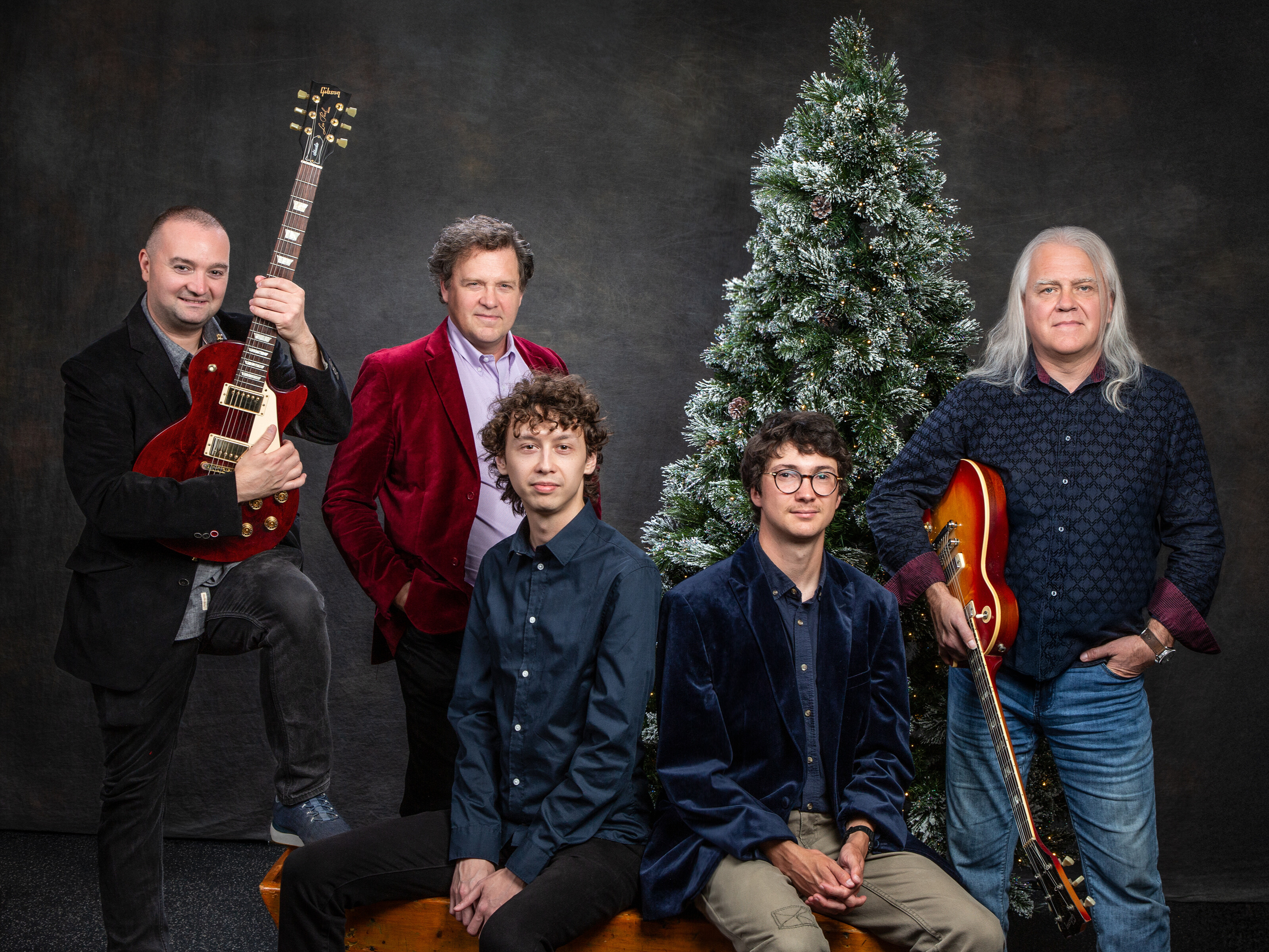 5 NEAT GUYS TURN UP THE FESTIVE FUN