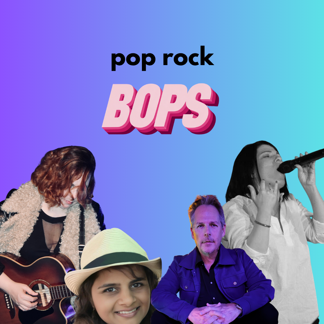 TODAY’S POP ROCK BOPS // SHWETA HARVE, GIG, ANTHONY CASUCCIO & JESSI ROBERTSON