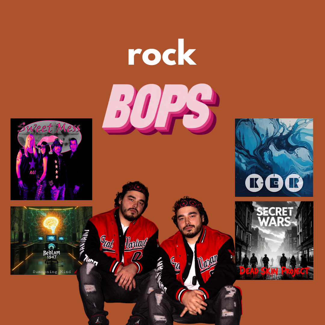 THIS WEEK’S ROCK BOPS