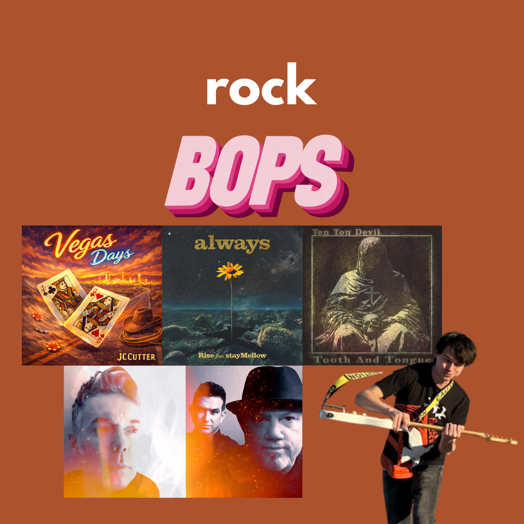 THIS WEEK’S ROCK BOPS