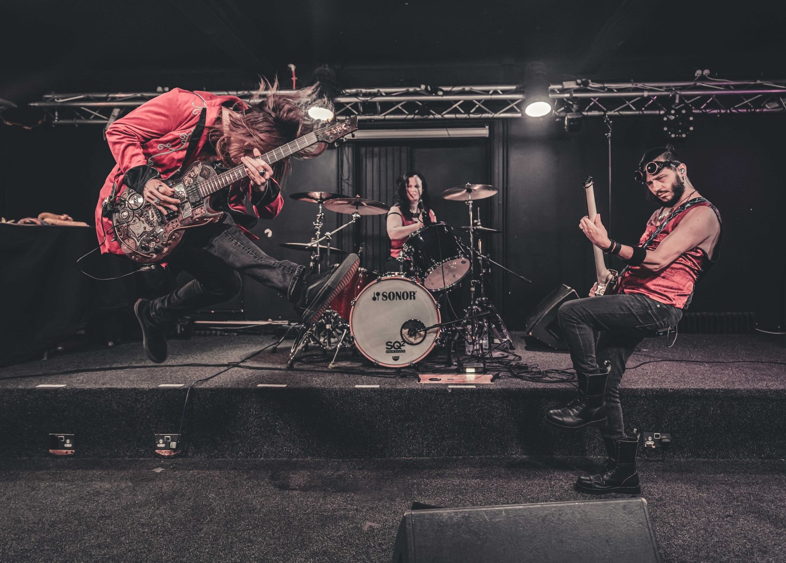 Spinors playing live